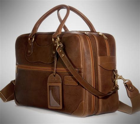 stylish men's weekend bag.